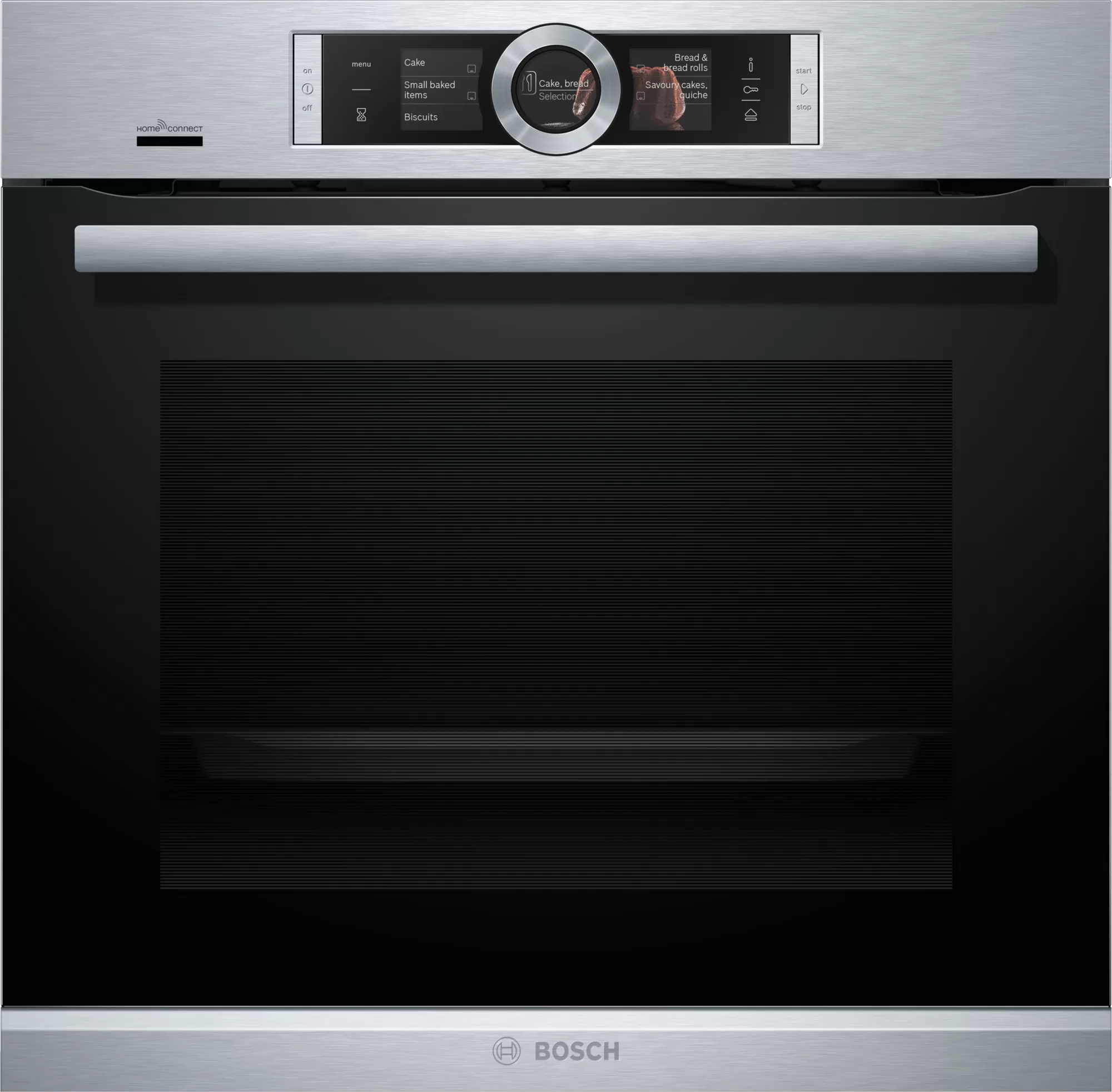 BOSCH Serie - 8 Einbau-Dampfbackofen HSG636XS6 breit) l, 71 Einbau-Dampfbackofen (teilintegrierbar, 594 A+, mm