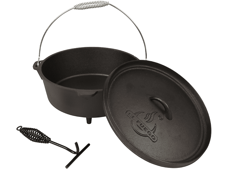 BESTLIVINGS El Fuego 20462 Gusseisen Dutch Oven