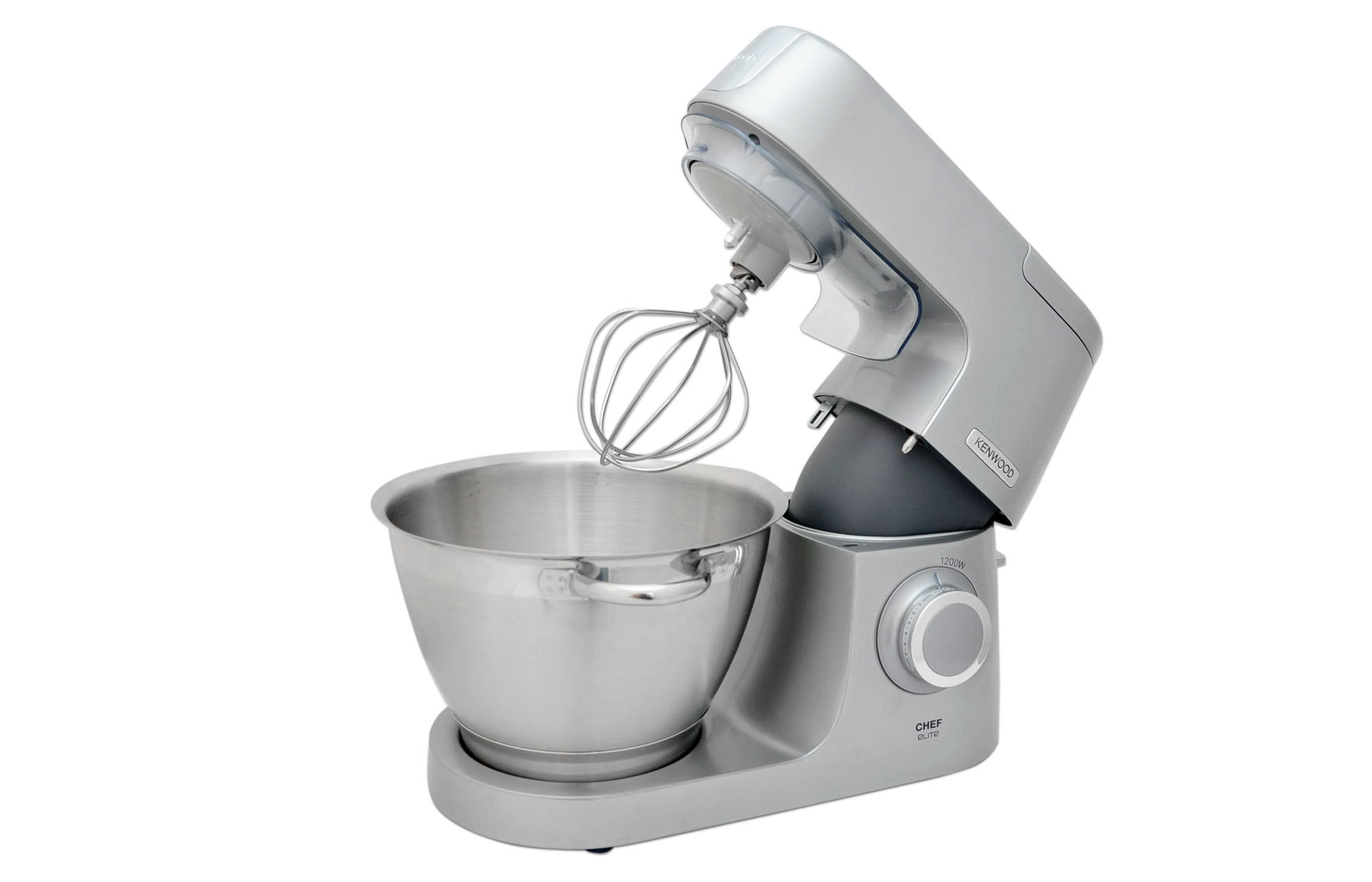 KENWOOD Chef (1200 Watt) Küchenmaschine Silber Elite KVC5320S