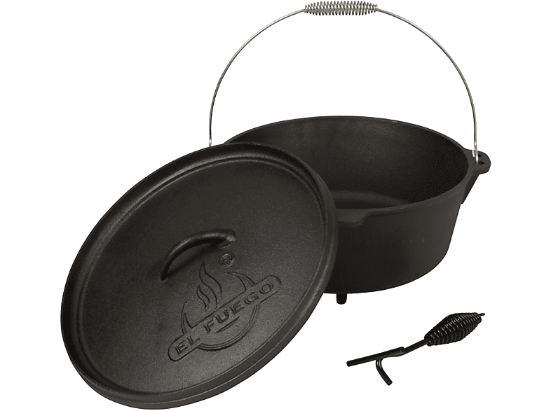 BESTLIVINGS El Fuego 20464 Dutch Oven Gusseisen