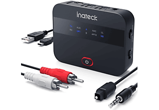 oriëntatie Altaar Natte sneeuw INATECK aptX HD Bluetooth 5.0 Transmitter, Audio Adapter für 2 Köpfhörer,  unterstützt Glasfaserkabel Adapter | MediaMarkt