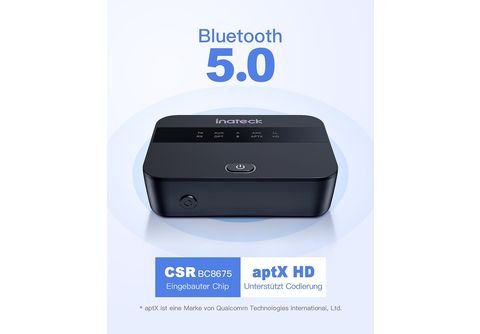 Shopping Glasfaser Bluetooth 5.0 Audio-sender-empfänger 2-in-1