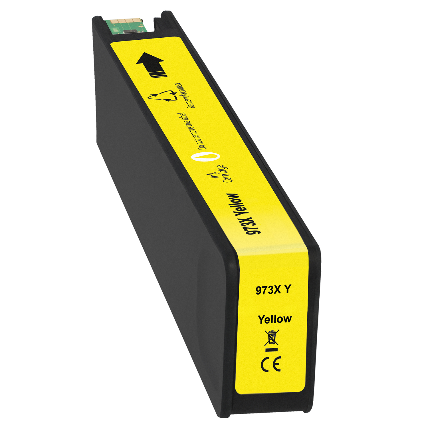 NINETEC 1 Patrone (F6T83AE) ersetzt yellow HP X 973 Tintenpatrone