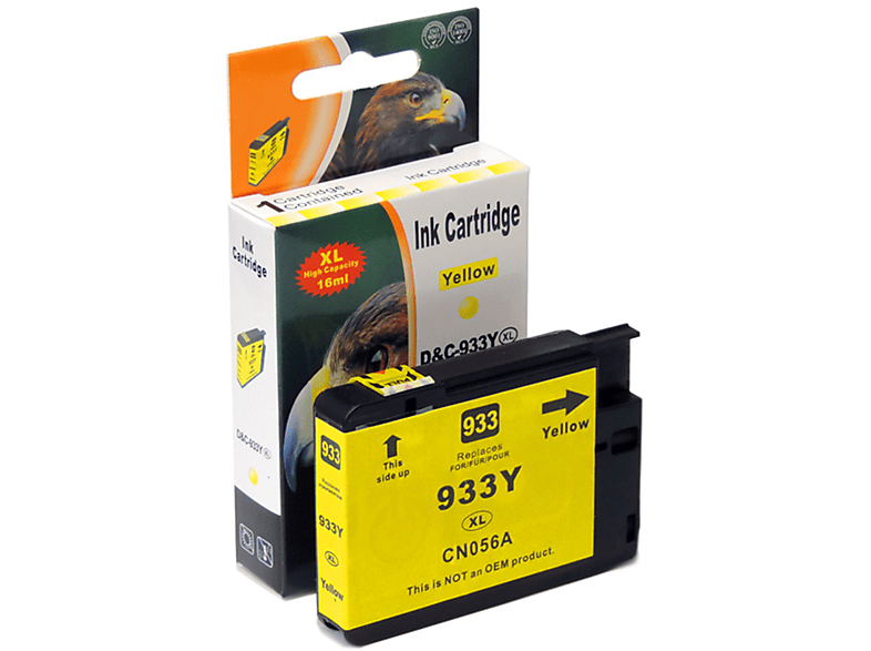 D&C 933XL, CN056AE Tinte Patrone 933XL CN056AE Gelb (933XL, CN056AE ...
