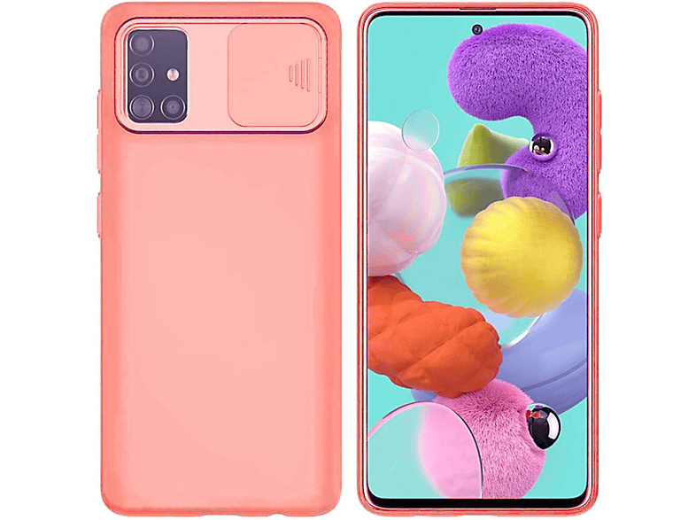 (A515F), Samsung, Pfirsich Case, A51 CamShield COFI Galaxy Backcover,