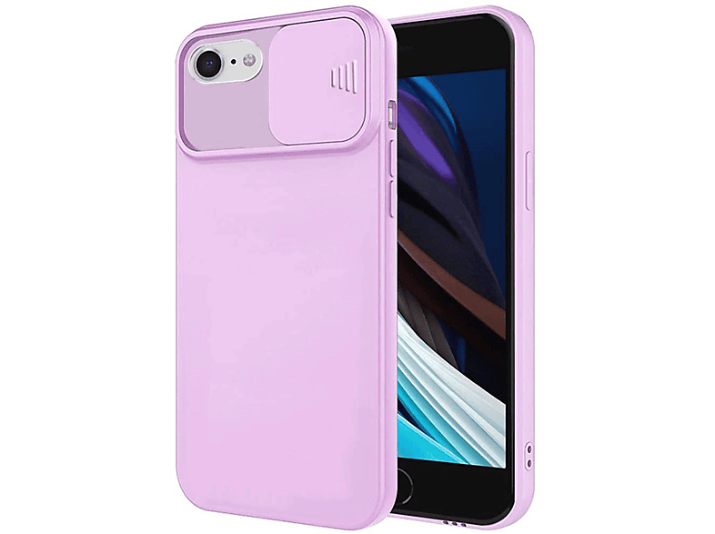 COFI CamShield Backcover, Case, SE iPhone Violett 2020, Apple