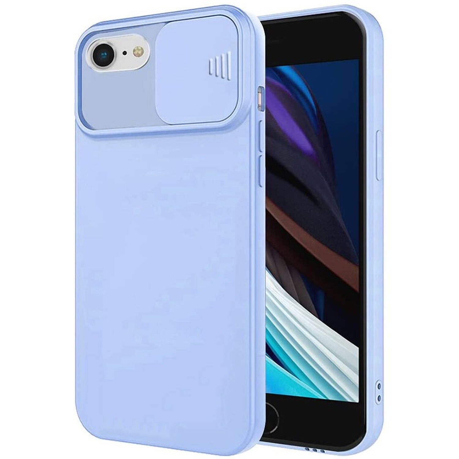 CamShield iPhone COFI 2020, SE Case, Apple, Hellblau Backcover,
