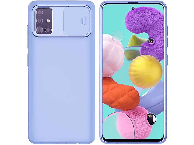 COFI Hellblau Samsung, Galaxy Case, (A715F), CamShield A71 Backcover,