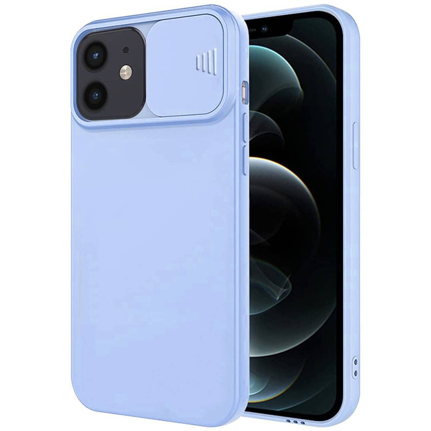COFI CamShield Case, Backcover, Apple, 12, Hellblau iPhone