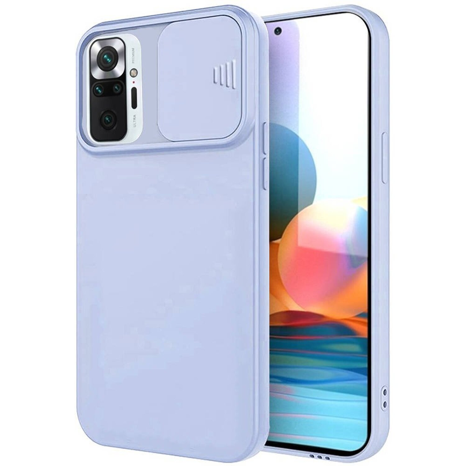 Hellblau Case, COFI 10S, Note Redmi Backcover, Xiaomi, CamShield