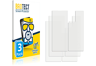 BROTECT 3x Airglass matte Schutzfolie(für LG Wing (Vorder + Rückseite))