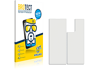 BROTECT Airglass klare Schutzfolie(für LG Wing (Vorder + Rückseite))