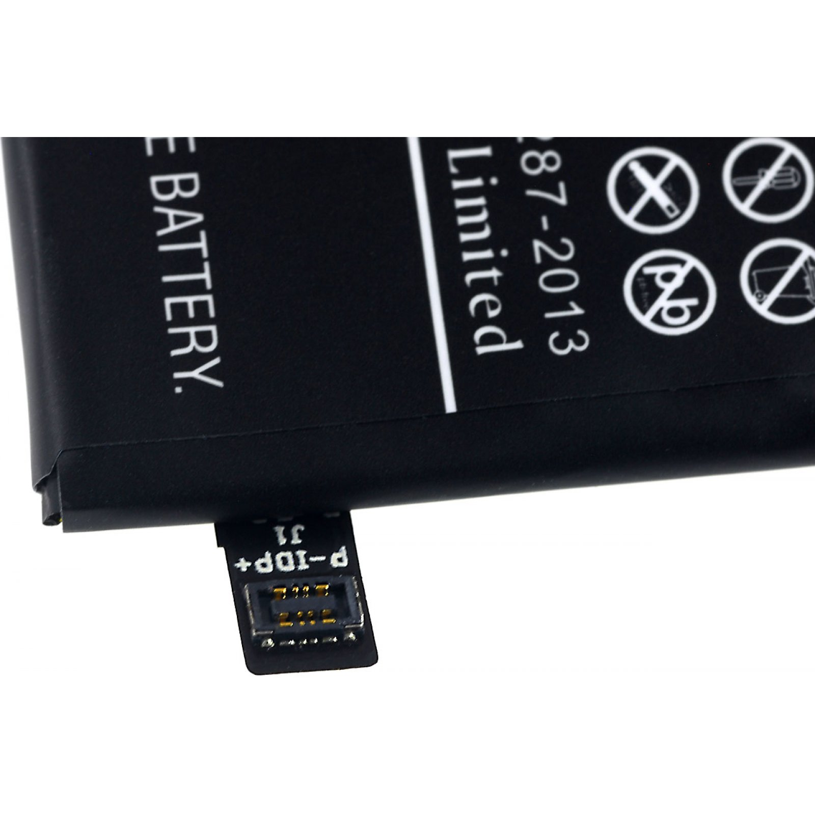 Akku 3.85 Motorola 3000mAh Li-Polymer Akku, BL265 POWERY Typ Volt, für