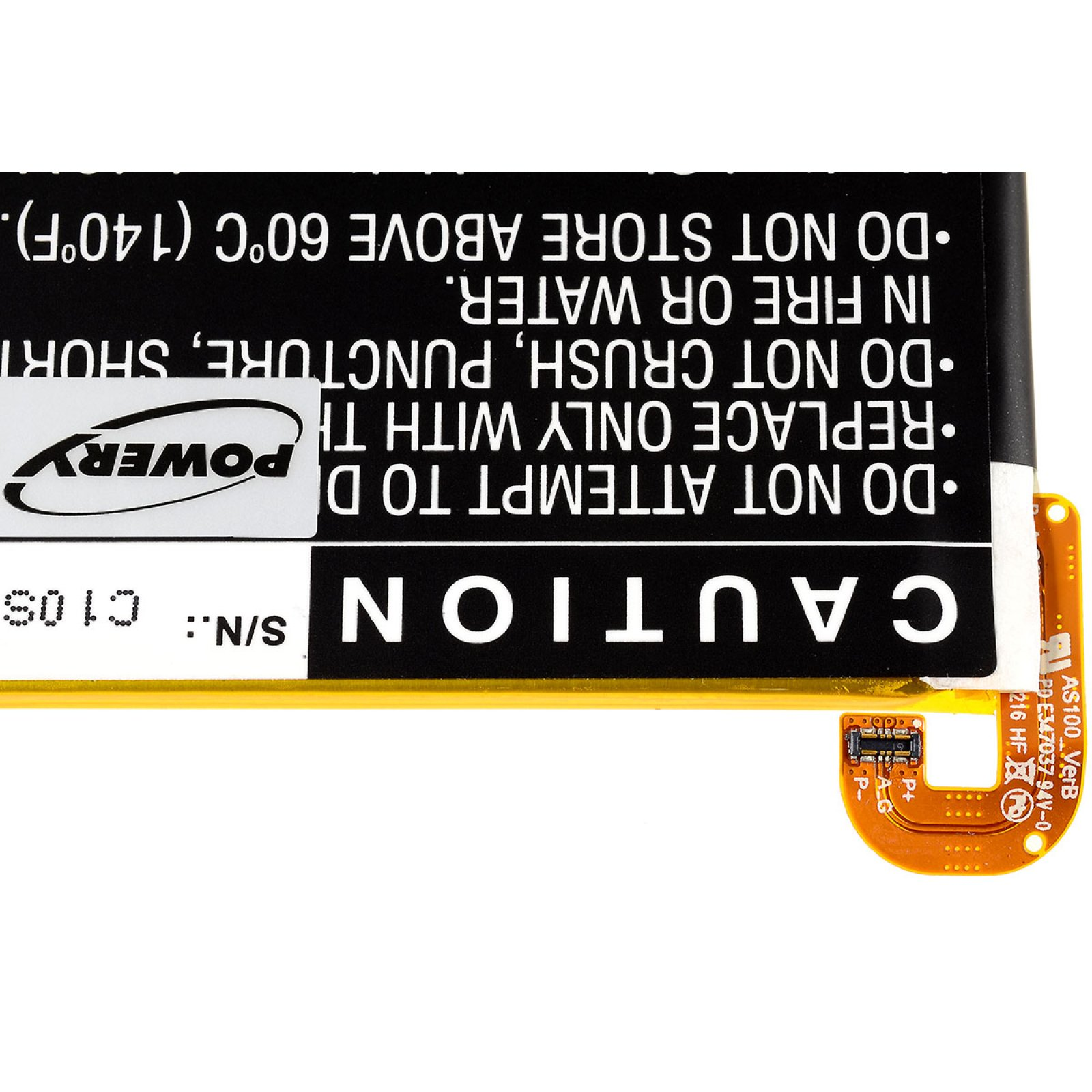 POWERY Akku für Asus Zenfone Volt, Akku, 3 Ultra 4600mAh Li-Polymer 3.85