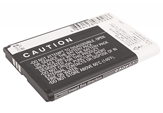 POWERY Akku für MIUI Typ BM10 Li-Ion Akku, 3.7 Volt, 1900mAh