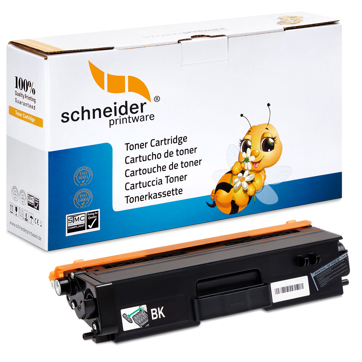 ersetzt SCHNEIDERPRINTWARE Toner Toner Schneiderprintware TN-421 Black BK (TN-421) Brothern