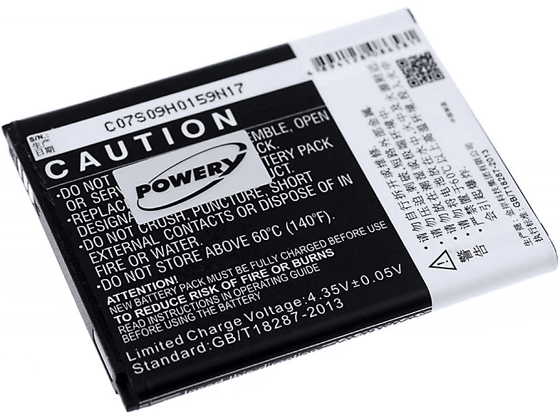 POWERY Li-Ion HiT950 2100mAh Akku, Volt, 3.8 für Akku