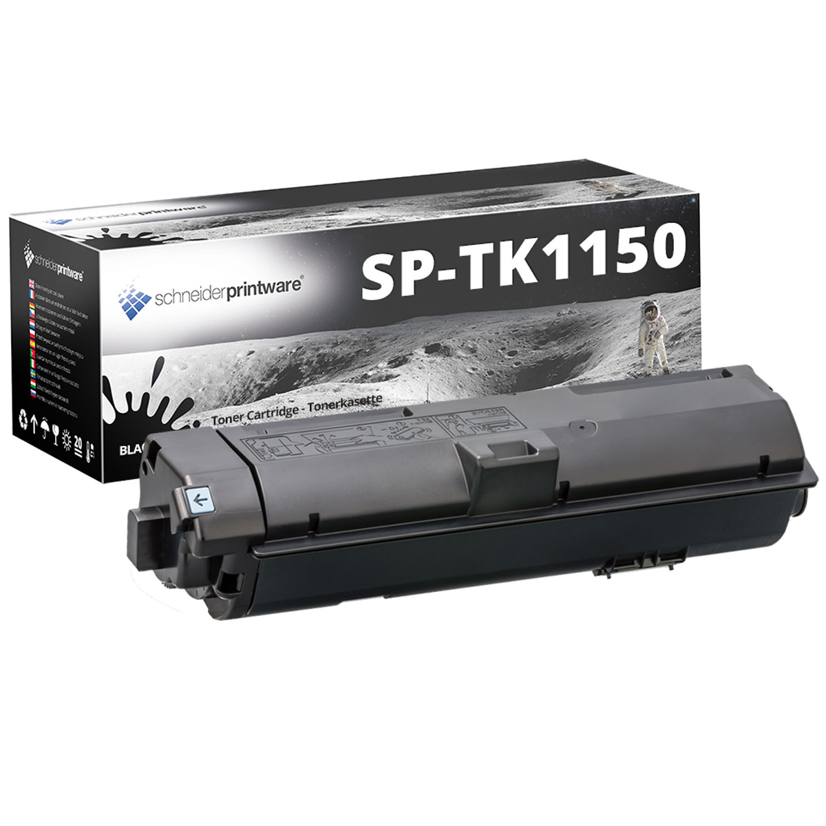 SCHNEIDERPRINTWARE TK-1150 Toner Kyocera Black Toner ersetzt XXL (TK-1150)