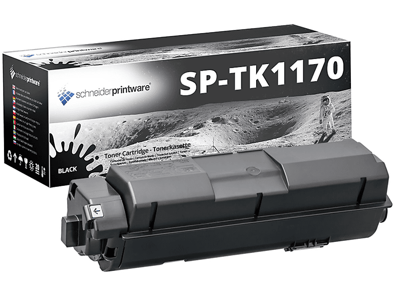 SCHNEIDERPRINTWARE XXL Toner ersetzt Kyocera TK-1170 Toner Black (TK-1170)