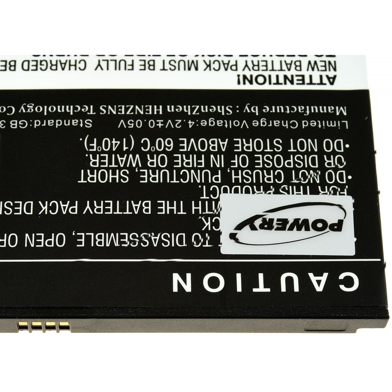 2500060 Netgear Volt, Typ Akku, Li-Ion POWERY Akku für 2500mAh 3.7