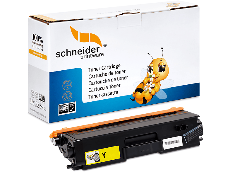 SCHNEIDERPRINTWARE Schneiderprintware Toner ersetzt Brothern TN-421 Y Toner Yellow (TN-421)