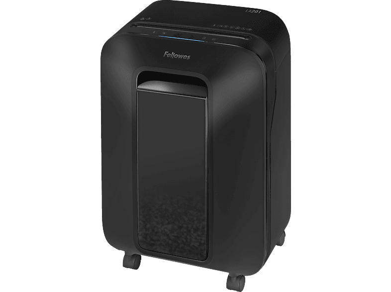 FELLOWES Microshred LX201 Aktenvernichter, schwarz