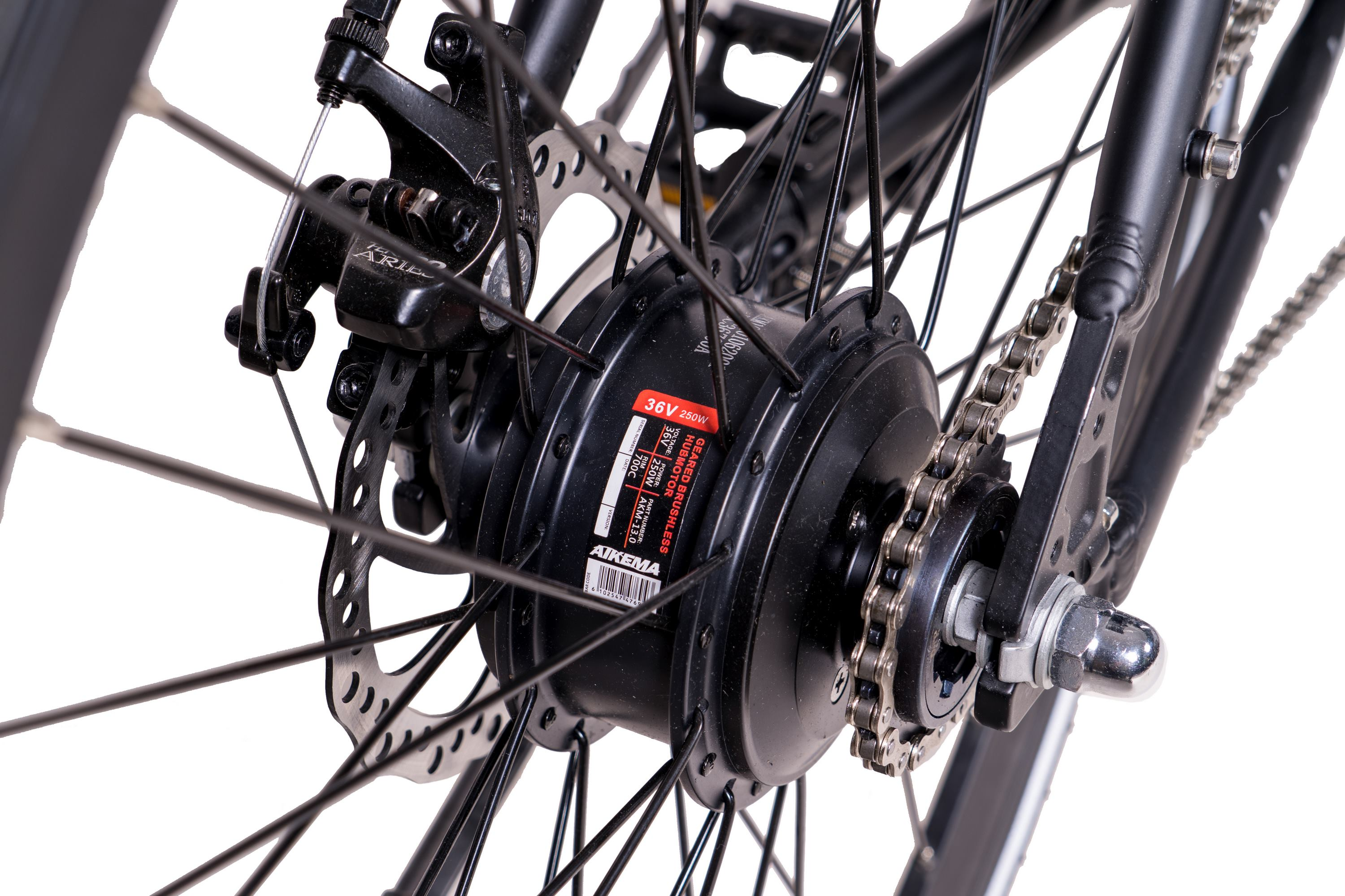 schwarz) eOctant Wh, CHRISSON Urbanbike 367 28 Rahmenhöhe: Unisex-Rad, 52 (Laufradgröße: cm, Zoll, Vorbau-Display Kettenantrieb