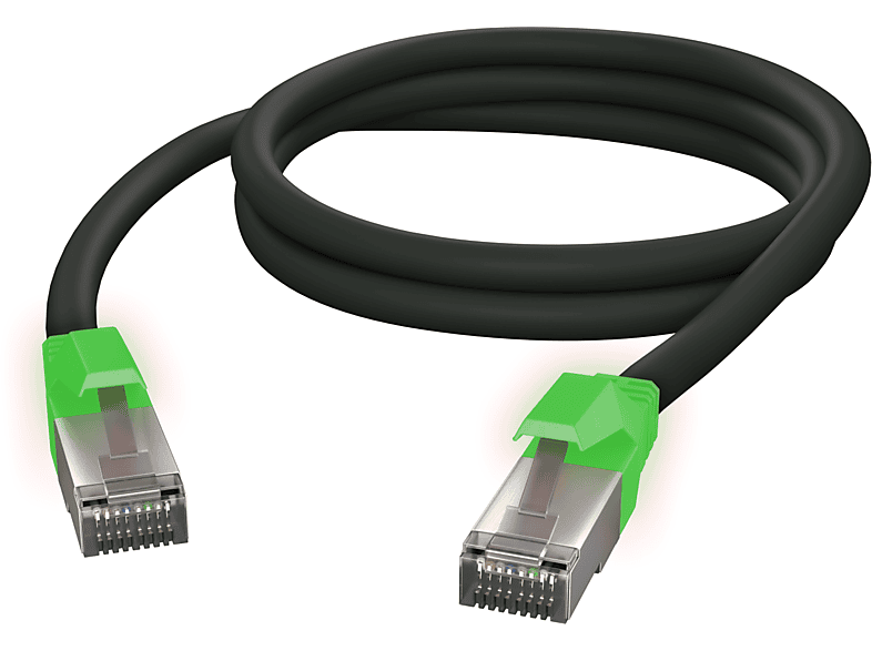 AIXONTEC 0,35m LAN Kabel RJ45 Patchkabel Gigabit Ethernet, Netzwerkkabel, 0,35 m