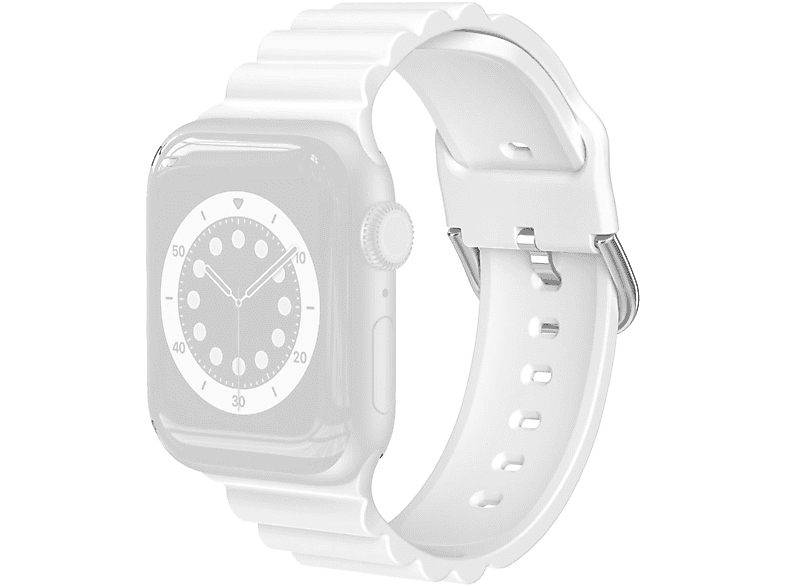 KÖNIG DESIGN Sportarmband, Sportarmband, Series mm, 40-38 1/2/3/4/5/102 Weiß Apple, Watch