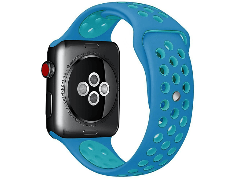 Sportarmband, Blau Sportarmband, Watch mm, Series 1/2/3/4/5/102 40-38 DESIGN KÖNIG Apple,