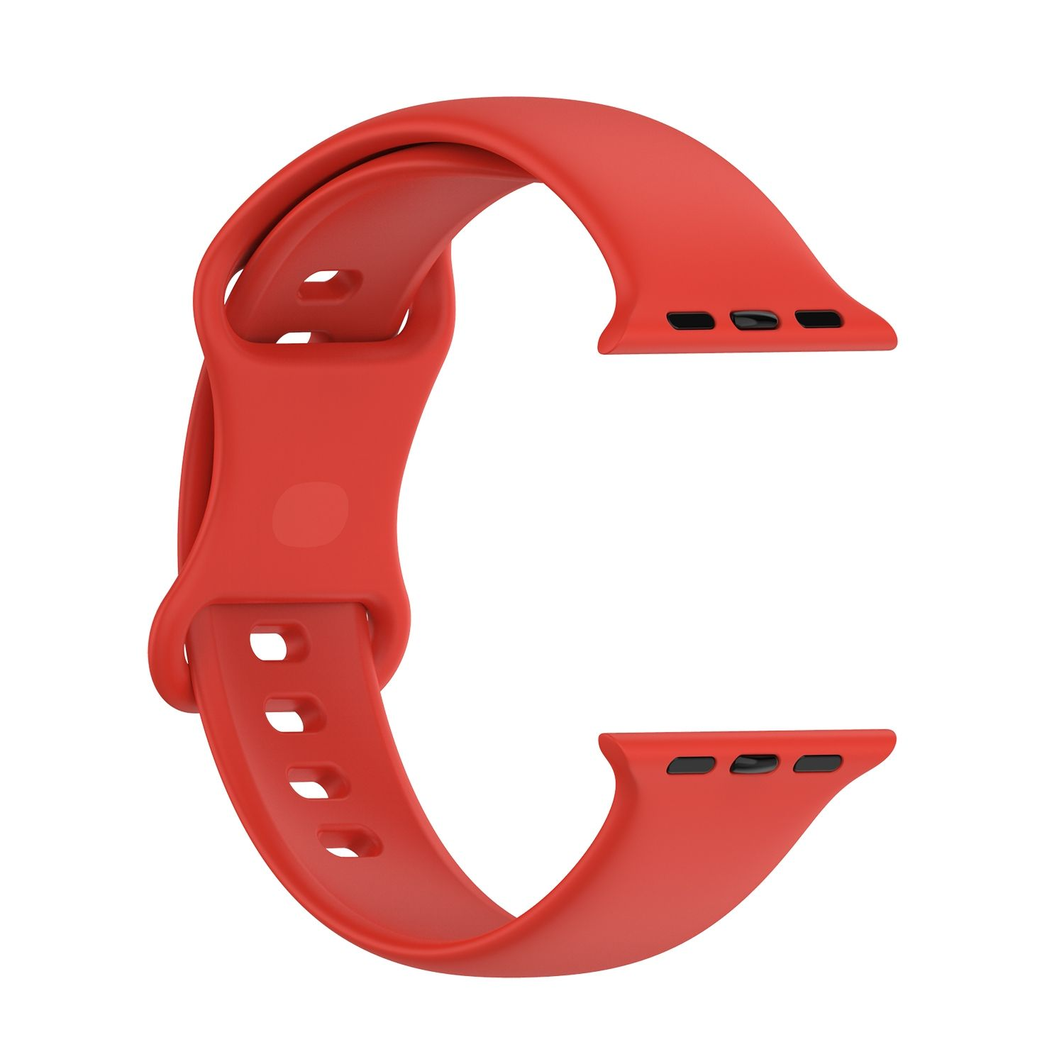 KÖNIG DESIGN Watch Apple, Series 1/2/3/4/5/6/SE Sportarmband, Rot 44-42mm, Sportarmband