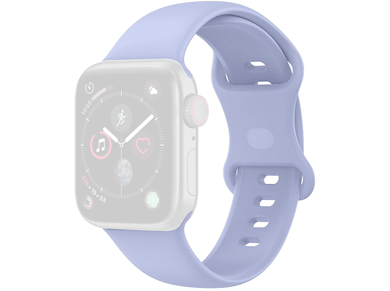 DESIGN mm, Sportarmband, Apple, KÖNIG 1/2/3/4/5/102 40-38 Series Violett Watch Sportarmband,