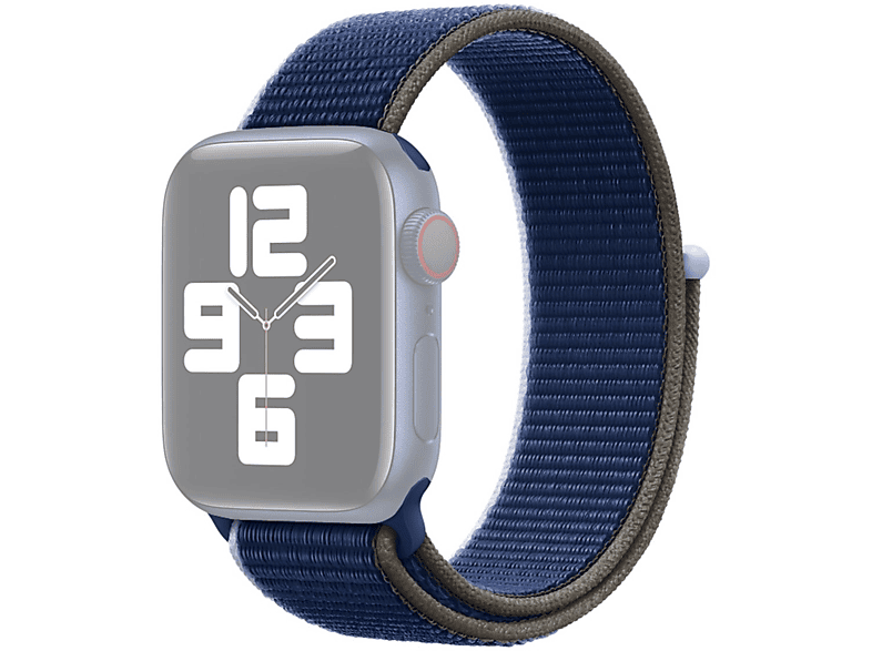 KÖNIG DESIGN Sportarmband, Sportarmband, Apple, Watch Series 1/2/3/4/5/6/SE 44-42mm, Blau