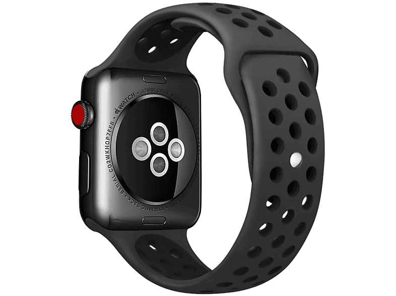 Series Watch Sportarmband, Apple, KÖNIG mm, DESIGN 40-38 1/2/3/4/5/102 Schwarz Sportarmband,