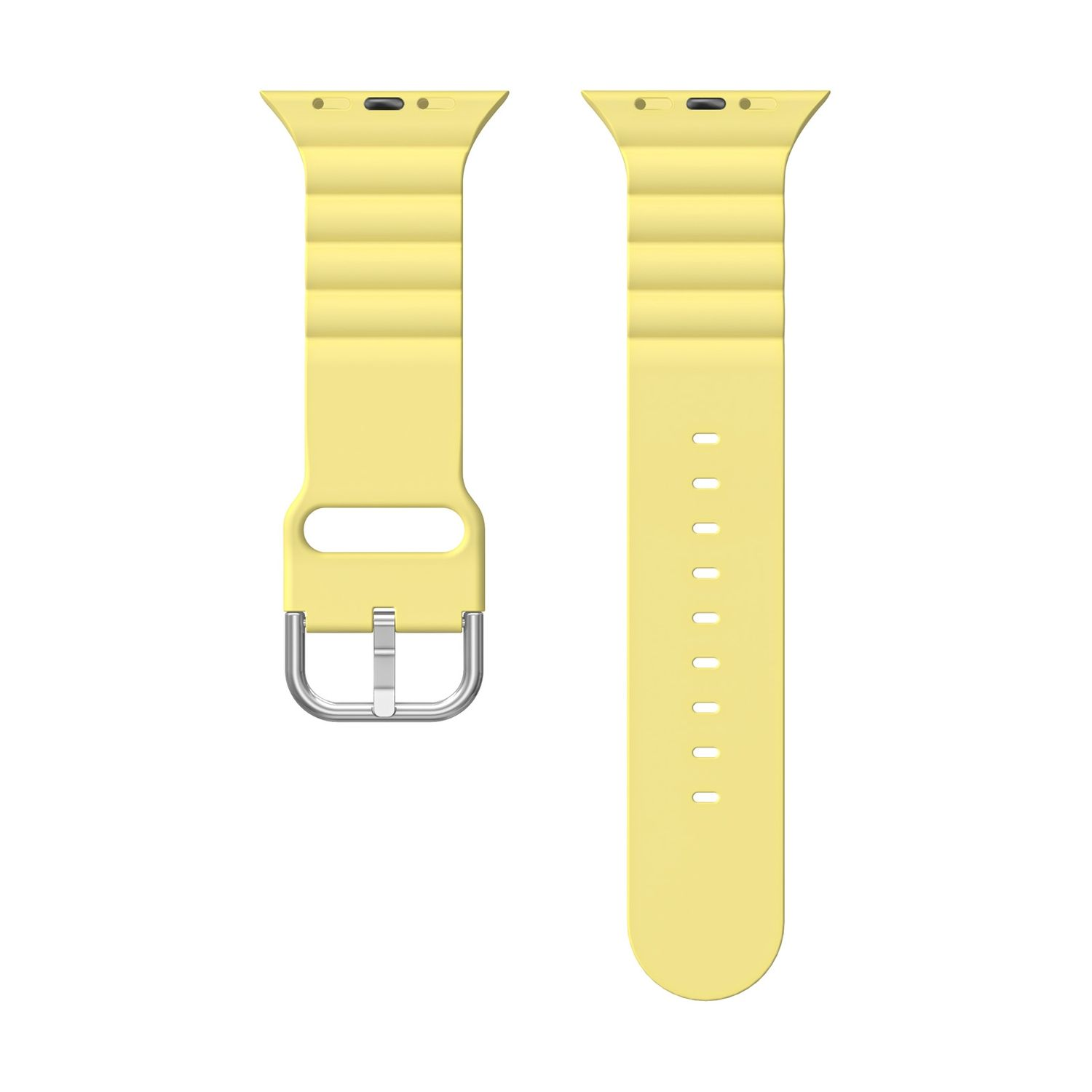 KÖNIG DESIGN Sportarmband, 1/2/3/4/5/102 Watch Sportarmband, mm, 40-38 Apple, Gelb Series