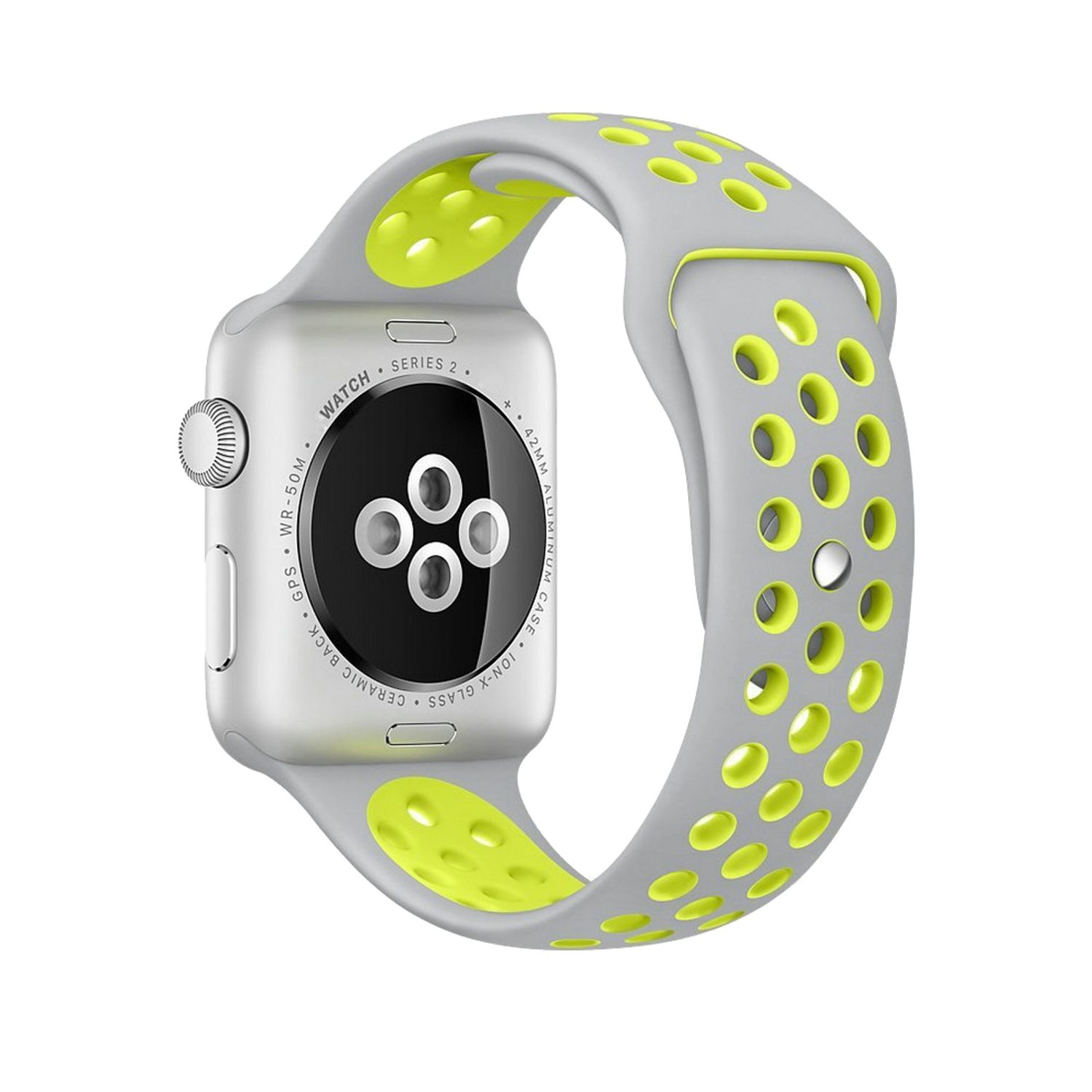 KÖNIG DESIGN mm, Apple, Watch Sportarmband, 40-38 1/2/3/4/5/102 Grau Series Sportarmband