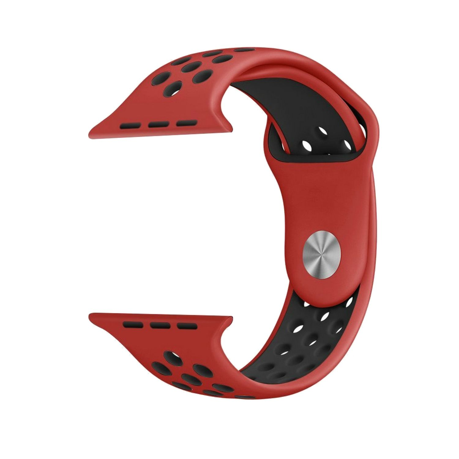 Apple, DESIGN mm, Series 40-38 Sportarmband, Rot Watch 1/2/3/4/5/102 KÖNIG Sportarmband,