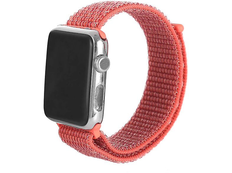 KÖNIG DESIGN Sportarmband, Sportarmband, Apple, Watch Series 1/2/3/4/5/102 40-38 mm, Orange