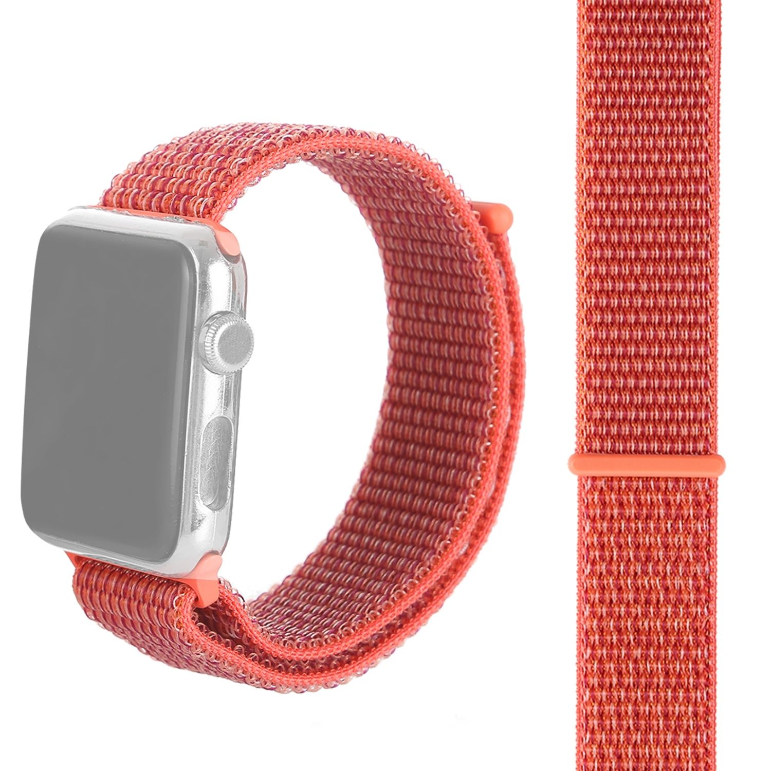 KÖNIG DESIGN Sportarmband, 40-38 Watch Series Orange Sportarmband, 1/2/3/4/5/102 Apple, mm