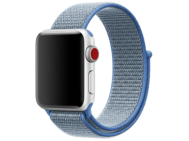 KÖNIG DESIGN Sportarmband, Sportarmband, Apple, Watch Series 1/2/3/4/5/102 40-38 mm, Blau | Armbänder passend für Apple Watch
