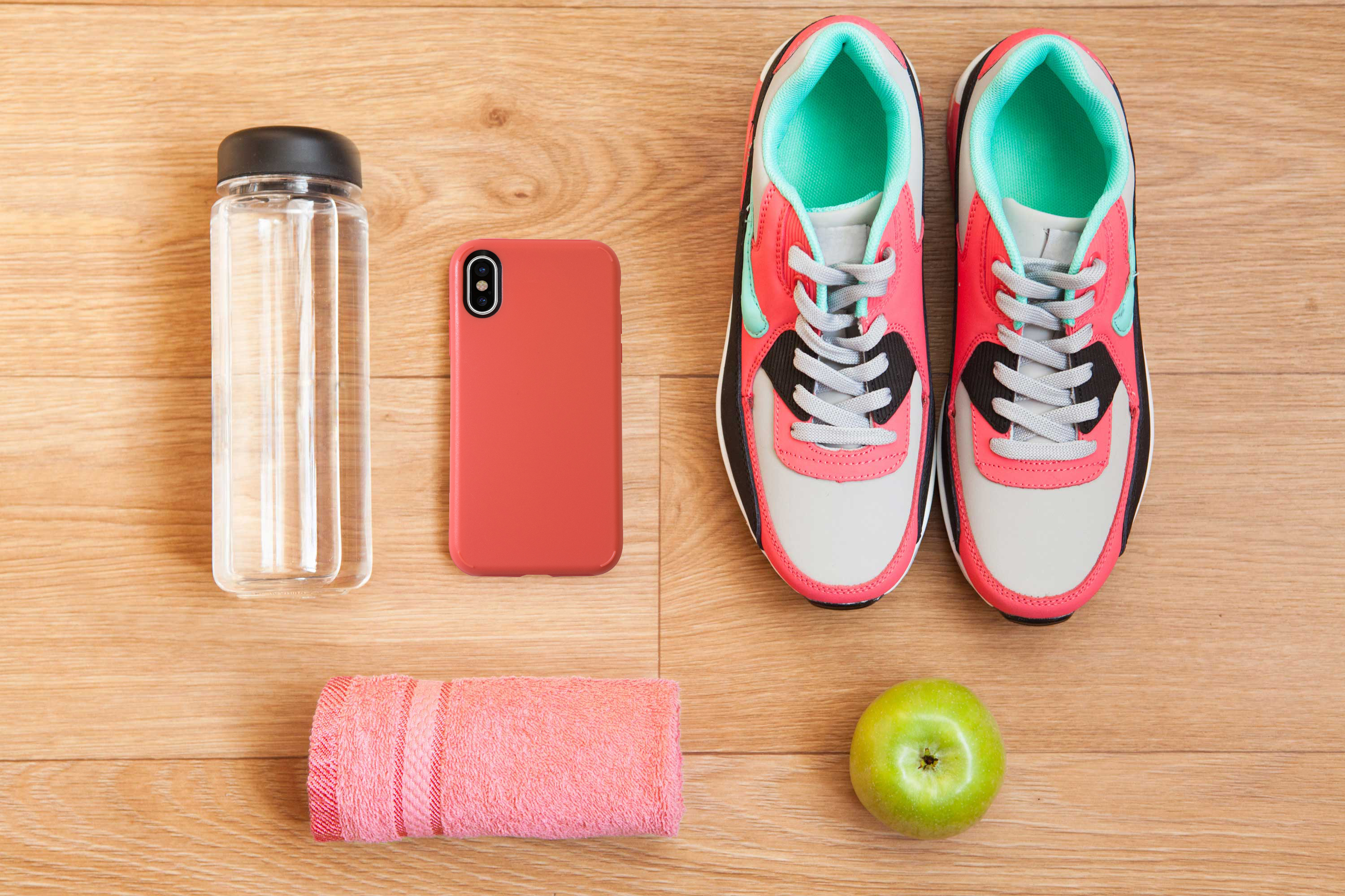 KMP Sporty Apple, Red, Backcover, iPhone Schutzhülle X, iPhone Watermelon für X red watermelon