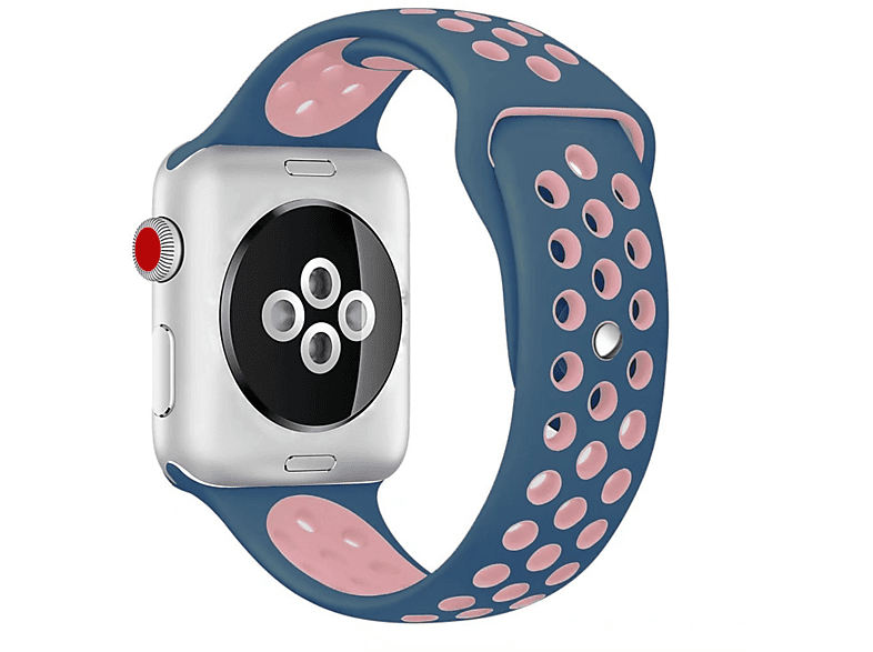 KÖNIG DESIGN Sportarmband, Sportarmband, Series Apple, 1/2/3/4/5/102 mm, Blau 40-38 Watch