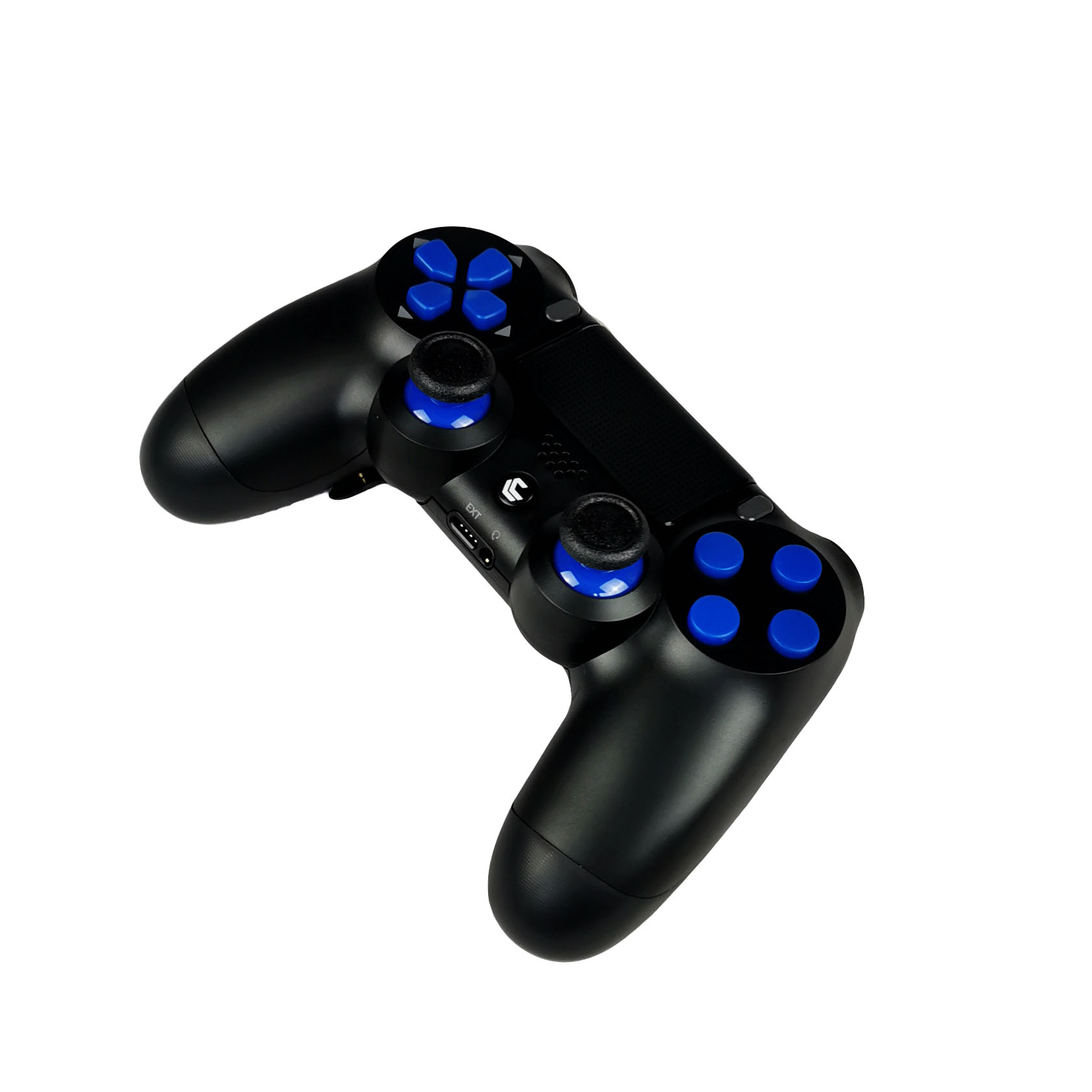 schwarz Custom 2 PS4 LUXCONTROLLER Wireless-Controller, mit Controller BlueRok, Paddles|