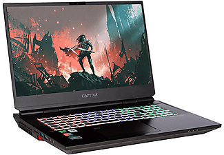 CAPTIVA Advanced Gaming I63-587, Gaming-Notebook mit 17,3 Zoll Display,  Prozessor, 64 GB RAM, 4000 GB SSD, GeForce® RTX 3080 16GB, schwarz