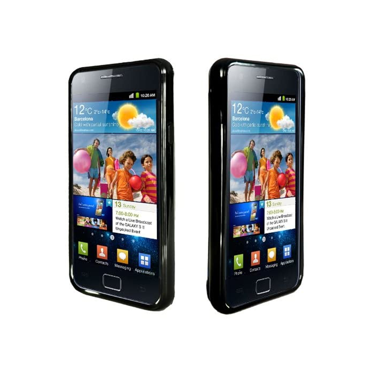 S Samsung, Schwarz TPU I9100 II, Galaxy | Galaxy S2 SLABO Schutzhülle, Backcover,