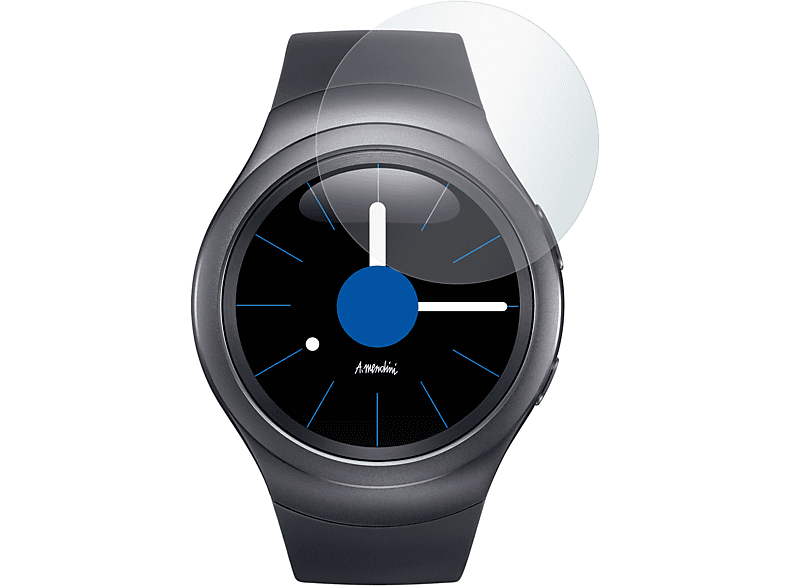 SLABO 4x Displayschutzfolie Crystal Clear Displayschutz(für Samsung Gear S2 Sport)