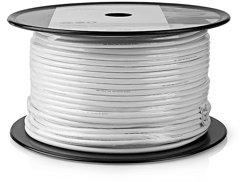 NEDIS CSBR4030WT1000 Koaxial Kabel