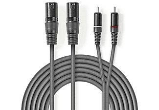 NEDIS COTH15210GY15 Balanced Audio-Kabel