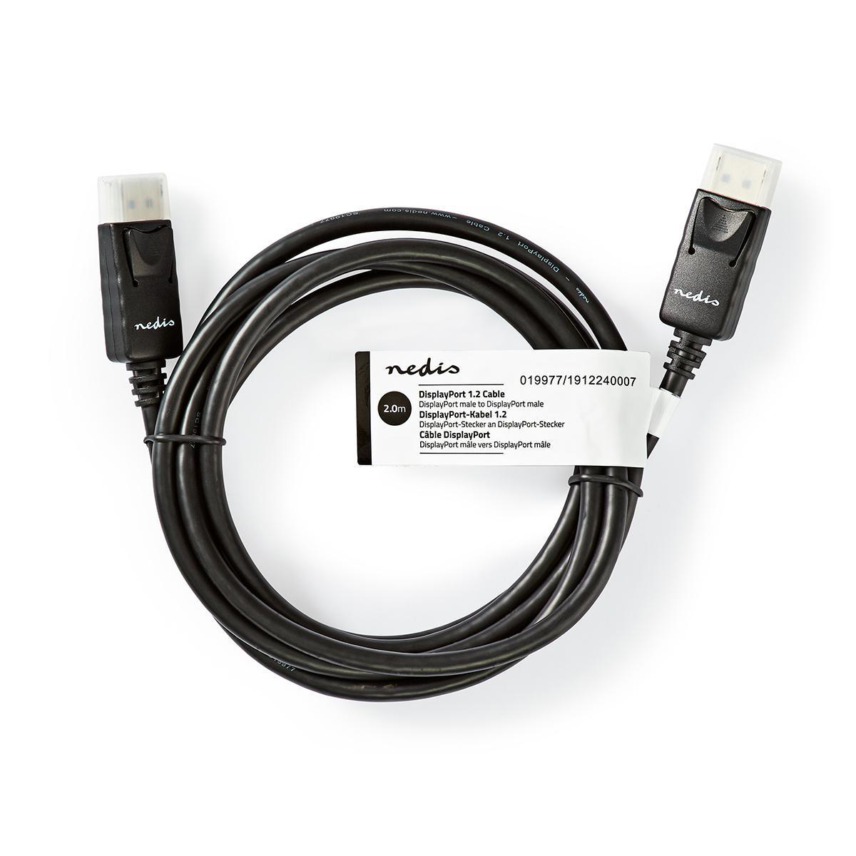 2.00 Displayport-Kabel, m NEDIS CCGT37010BK20