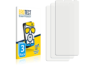 BROTECT 3x Airglass matte Schutzfolie(für Sony Xperia 10 III Lite)